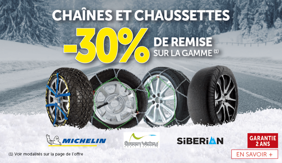 OP03 : Offre Chaines et chaussettes